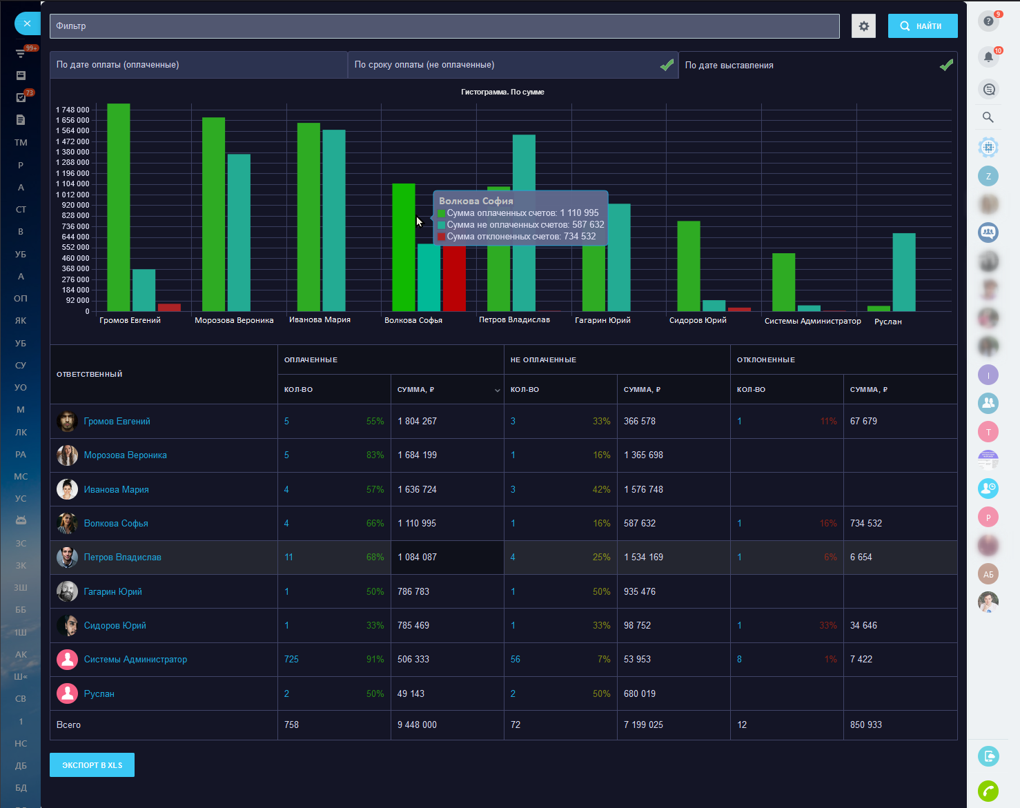 Добавление лида